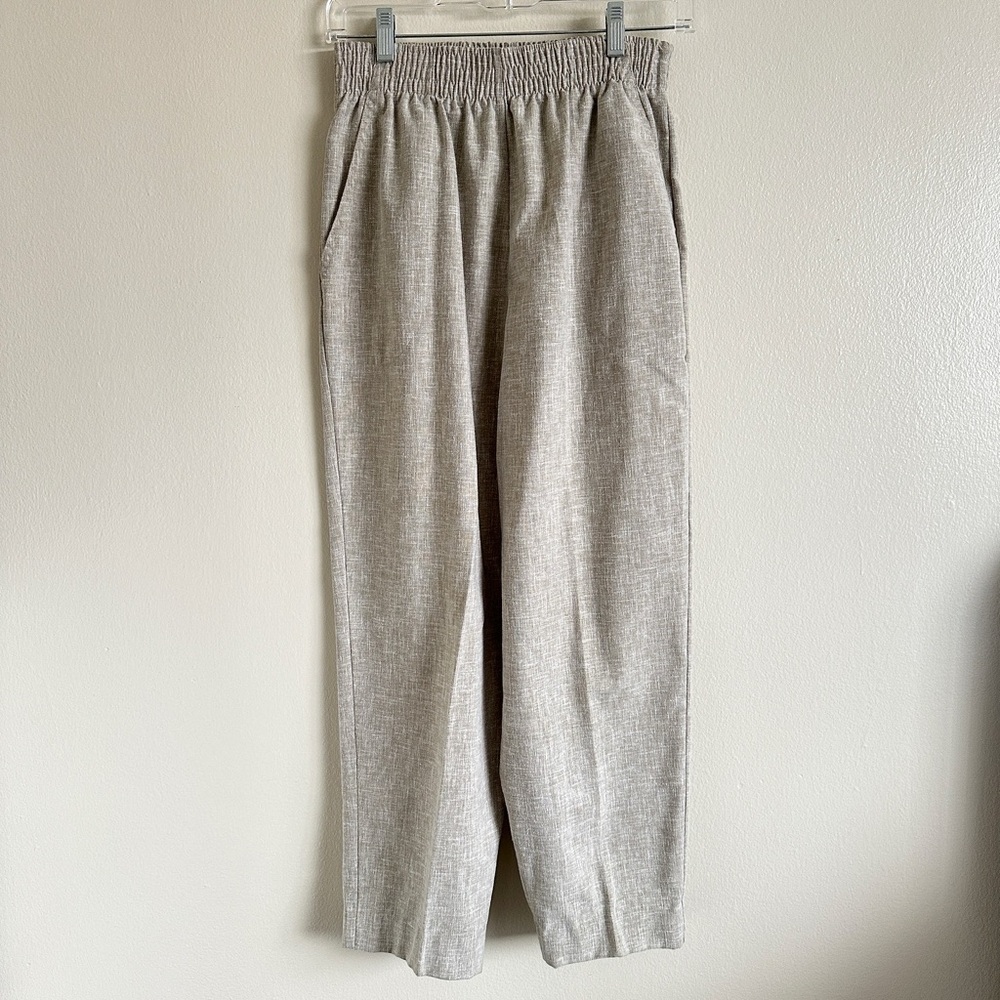 Season Ticket Elastic-waistband Pants with Pockets